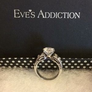 1.5 Carat High Prong Engagement Ring Sz 7